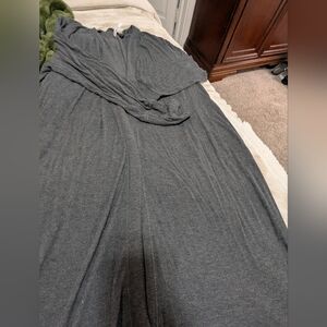 Soma Dark Gray Knit Sweater/Robe